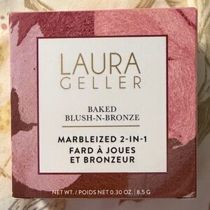 Laura Geller Marbleized Baked Blush-N-Bronze in Pink/Rose